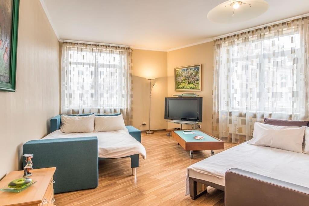 Old Town Apartment Next To Saint Peter'S Church Riga Dış mekan fotoğraf