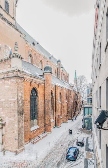 Old Town Apartment Next To Saint Peter'S Church Riga Dış mekan fotoğraf